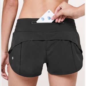 Lululemon Speed Up Shorts in Black